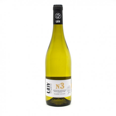 Domaine Uby Colombard Sauvignon Blanc n°3 IGP Côtes de Gascogne 2023 75cl