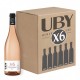 Carton de 6 Bouteilles Domaine Uby Rosé N°6 IGP Côtes de Gascogne 2023 6x75cl