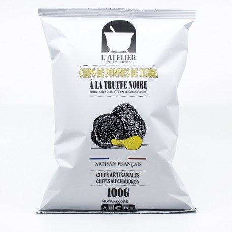 Chips de Pomme de Terre à la Truffe Noire 100g