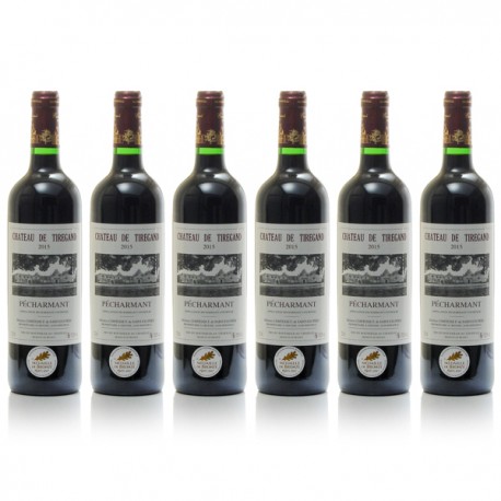 Promotion de 6 Bouteilles de Château Tiregand AOC Pécharmant 2020 6x75cl