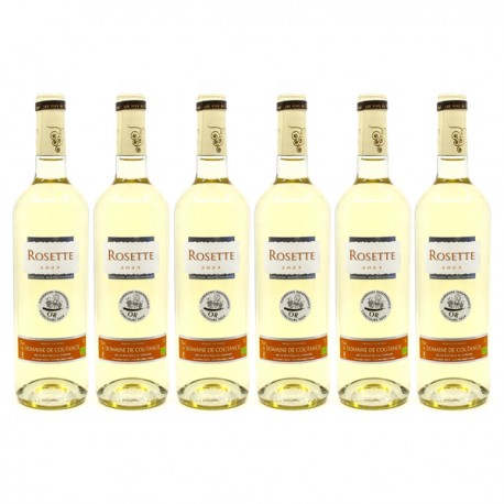 Promotion 6 bouteilles de Domaine de Coutancie AOC Rosette 2023 Bio 6x75cl