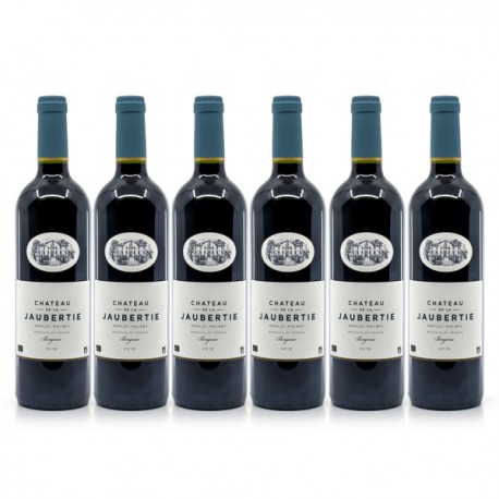 Promotion 6 bouteilles de Château de la Jaubertie AOC Bergerac Rouge BIO 2019 6x75cl