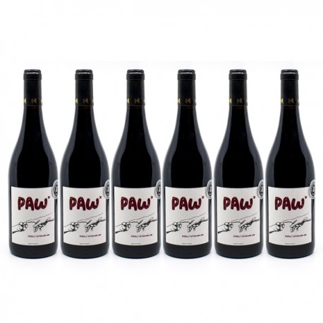 Promotion 6 Bouteilles de Vin "PAW" IGP Périgord Rouge 2020 6x75cl