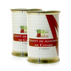 Lot de 2 Confits de Manchons de Canard 765g soit 1530g