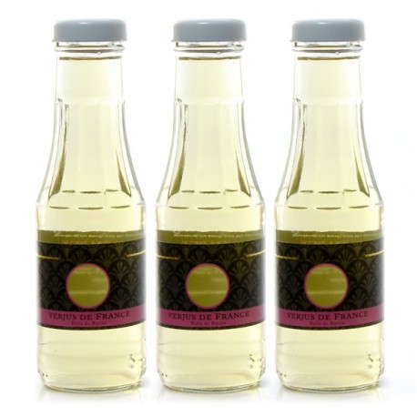 Lot de 3 Verjus de Raisin Vert soit 960cl