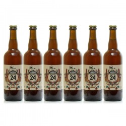 Lot de 6 Bières Brassée 24 Ambrées Brasserie Artisanale de Sarlat 75cl