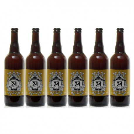 Lot de 6 Bières Brassée 24 L'Adorée Brasserie Artisanale de Sarlat 75cl