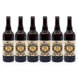 Lot de 6 Bières Brassée 24 Blondes Brasserie Artisanale de Sarlat 75cl