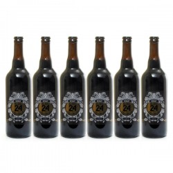 Lot de 6 Bières Brassée 24 Stout Brasserie Artisanale de Sarlat 75cl