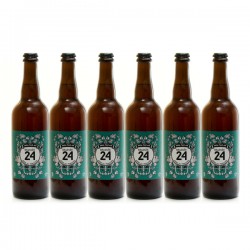 Lot de 6 Bières Brassée 24 Indian Pale Ale Brasserie Artisanale de Sarlat 75cl