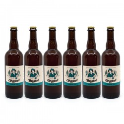 Lot de 6 Bières Blanches Artisanales Frenchie IPA Brasserie Effrontad' Bio 75cl