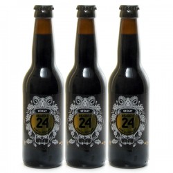 Lot de 3 Bières Stout Brassée 24 Brasserie Artisanale de Sarlat 33cl