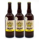 Pack de 3 Bières Blondes Artisanales After Foins Brasserie Effrontad' Bio 75cl