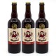 Pack de 3 Bières Ambrées Artisanales Laboureuse Brasserie Effrontad' Bio 75 cl