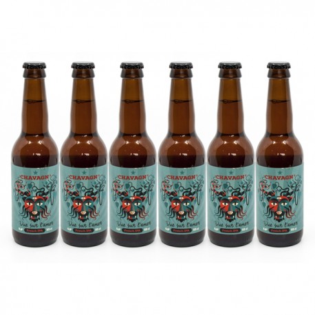 Pack de 6 Biéres IPA Artisanales Chavagn' 33cl soit 198cl