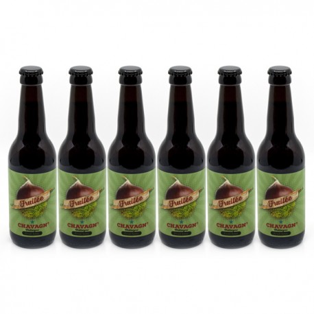 Pack de 6 Bières Châtaigne Vanille Artisanales Chavagn' 33cl soit 198cl