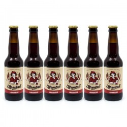 Pack de 6 Bières Ambrées Artisanales Laboureuse Effrontad' Bio 33cl