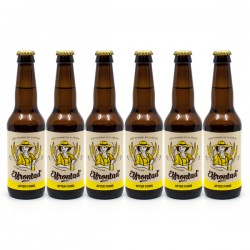 Pack de 6 Bières Blondes Artisanales After Foins Brasserie Effrontad' Bio 33cl