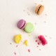 Coffret 25 macarons frais artisanaux Lucy Borie 500g