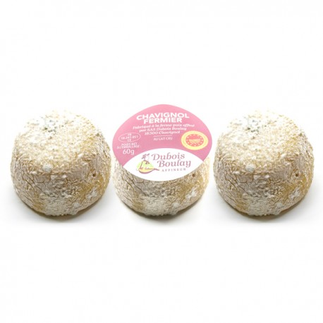 Lot de 3 Crottins de Chavignol AOP 60g