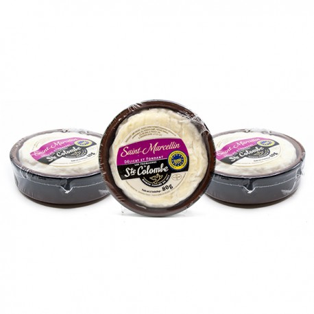 Lot de 3 Saint Marcellin Coupelle IGP 21% 80g