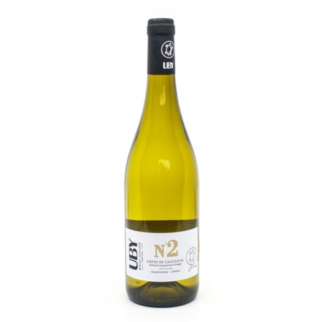 Domaine Uby Chenin Chardonnay N°2 IGP Côtes de Gascogne Blanc 2024 75cl