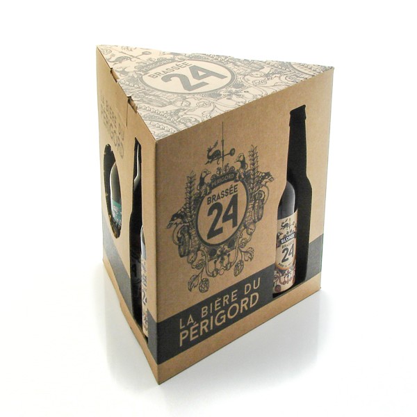 Coffret cadeau 6 bières 33cl - 198 cl - Brasserie La Source 