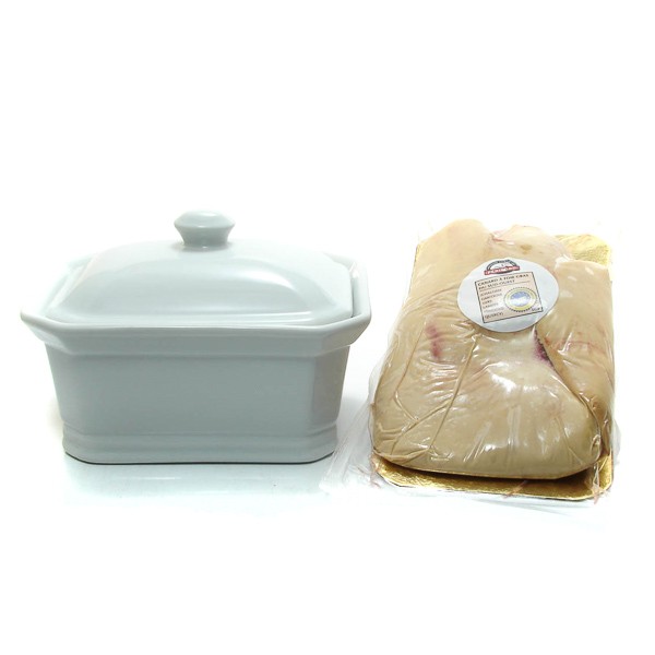 Terrine à foie gras porcelaine 55 cl