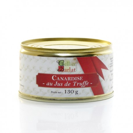 Canardise au jus de Truffe 20% Foie Gras 130g - Cellier du Périgord